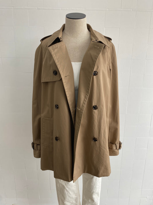 BANANA REPUBLIC CAMEL TRENCH - SIZE L