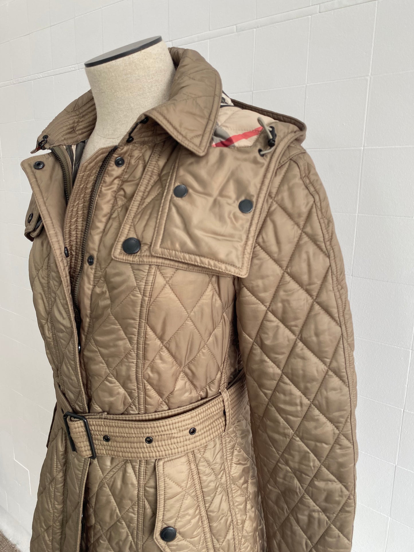 BURBERRY BRIT UTILITY QUILTED JACKET - SP