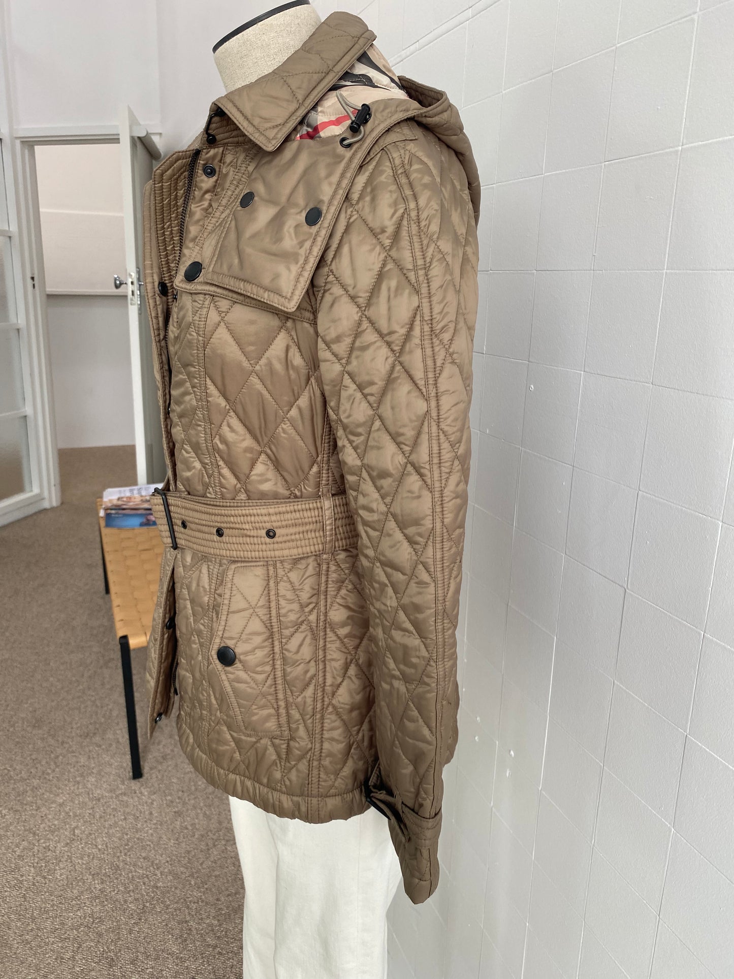 BURBERRY BRIT UTILITY QUILTED JACKET - SP