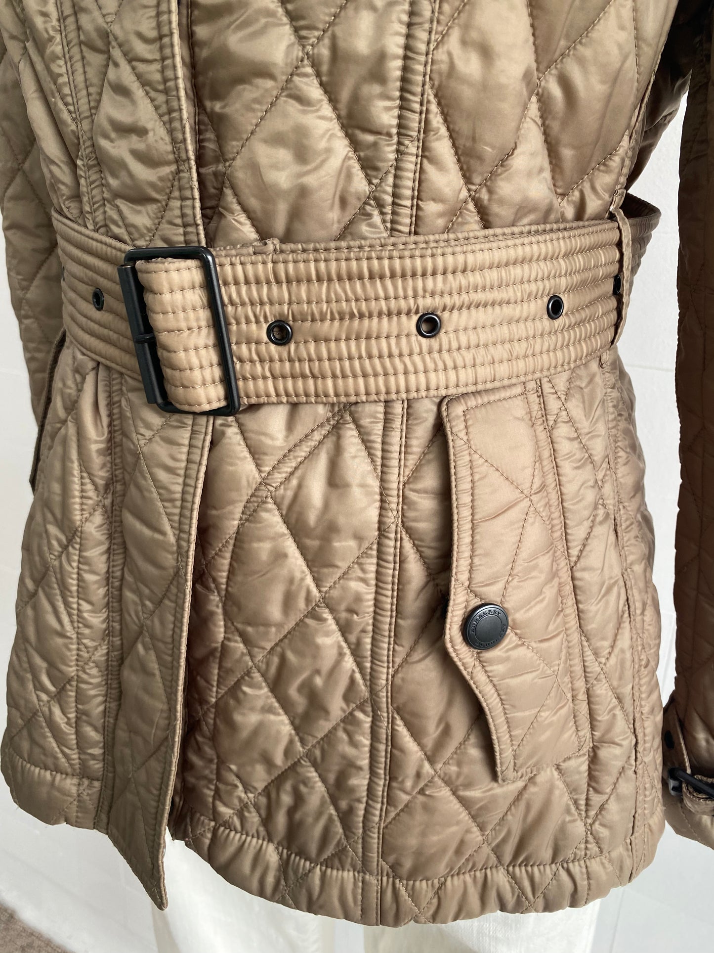 BURBERRY BRIT UTILITY QUILTED JACKET - SP