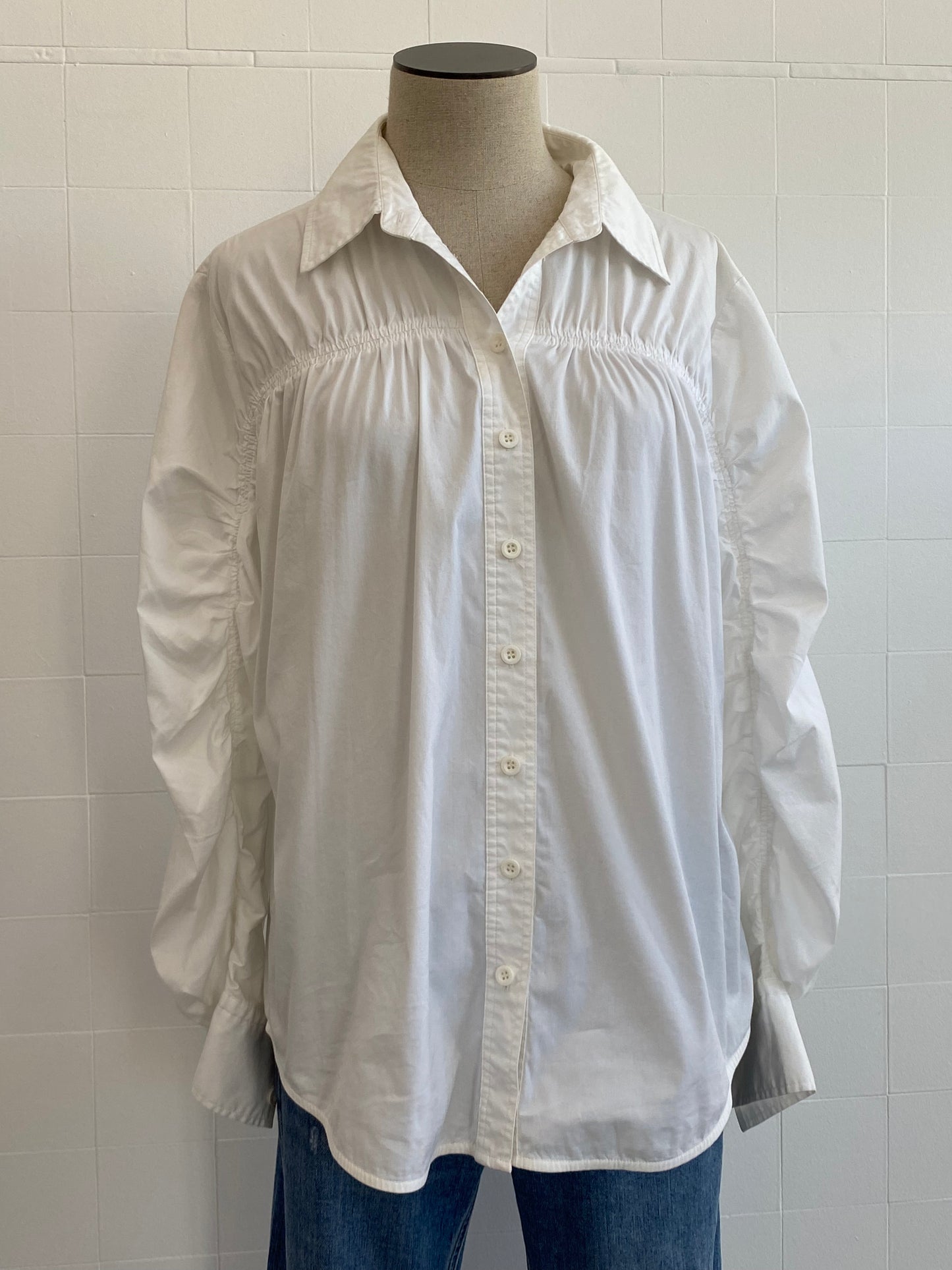 LEE MATHEWS WHITE SHIRT - SIZE 1 (8)