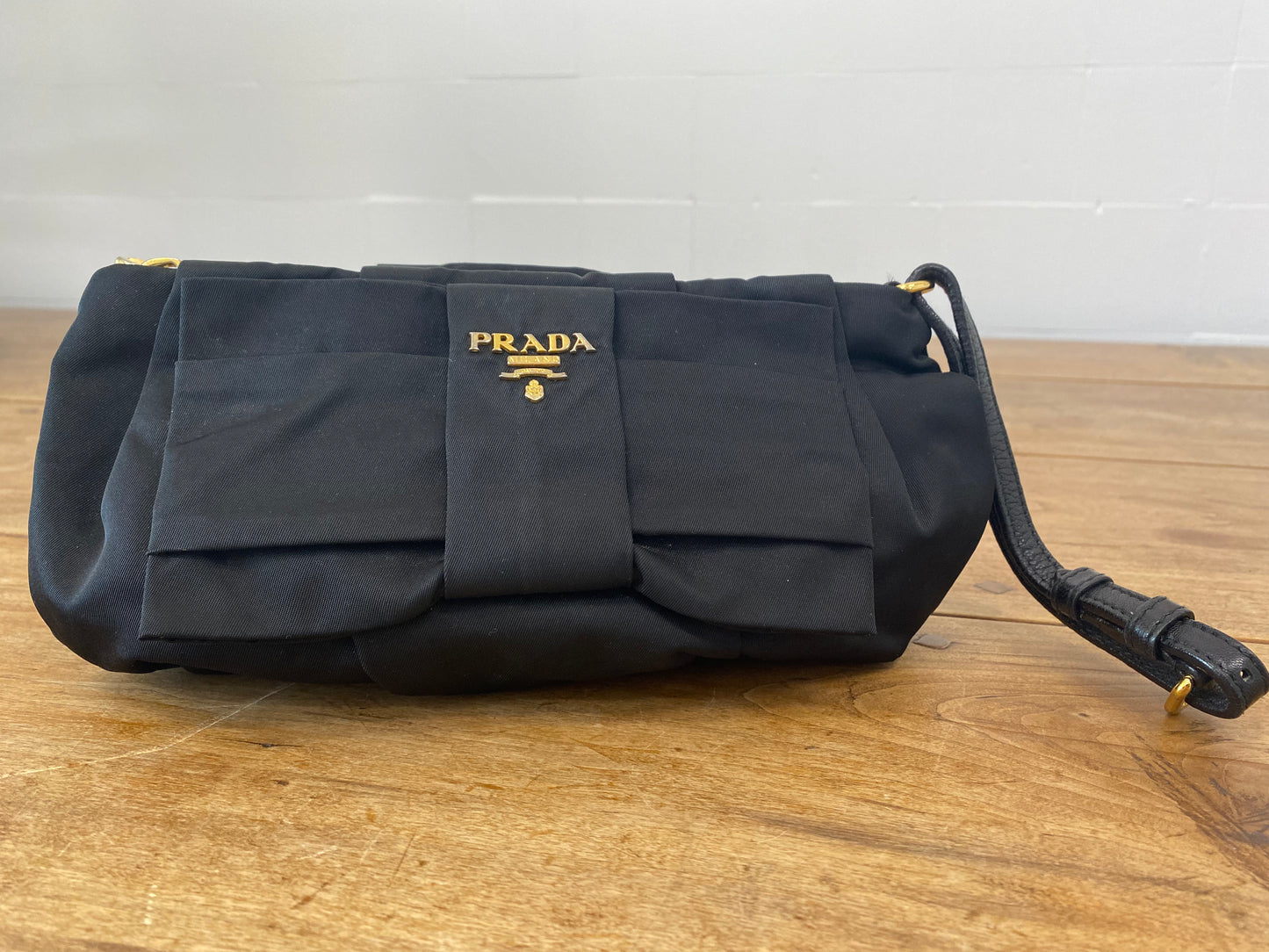 PRADA MINI BLACK NYLON BAG