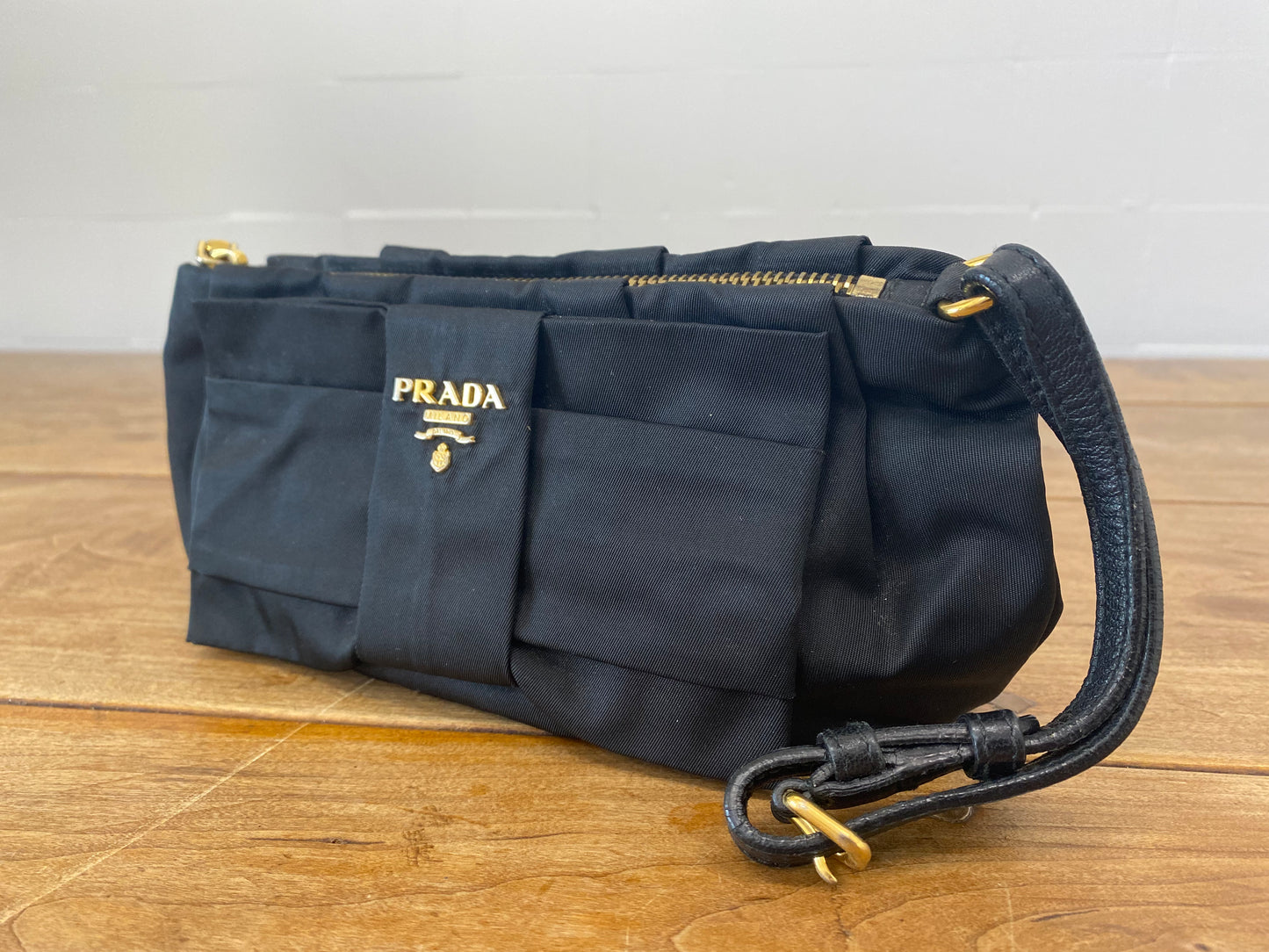 PRADA MINI BLACK NYLON BAG