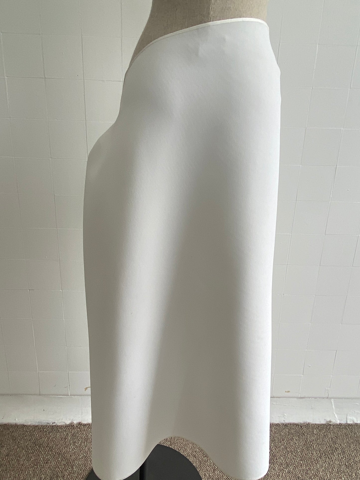 MATICEVSKI CONTRADICTION WHITE SKIRT - SIZE M